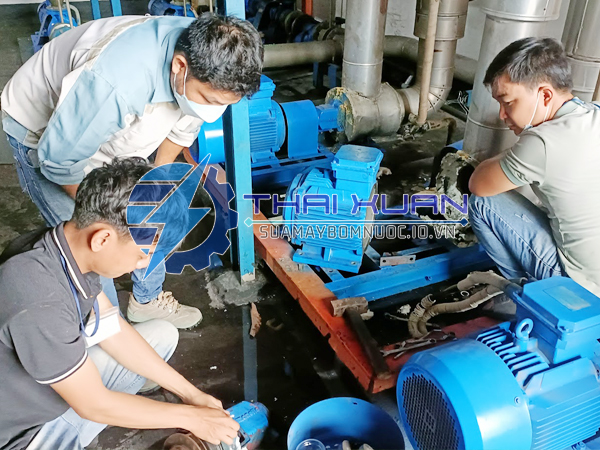 Sửa máy bơm công nghiệp Đồng Nai